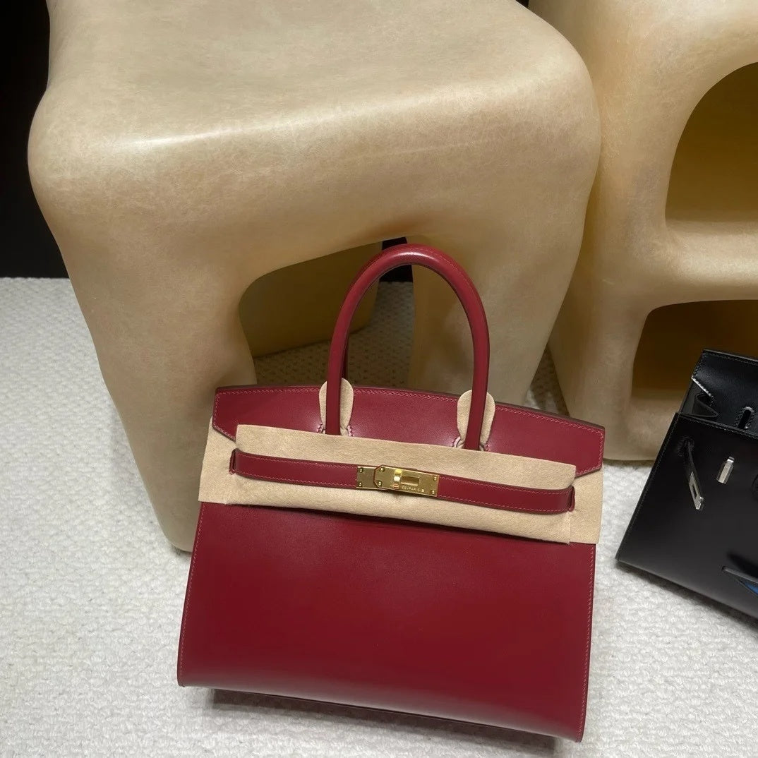 H BIRKIN 30 box leather