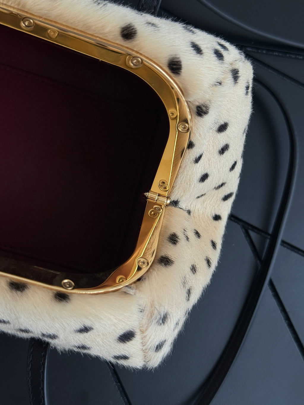 CC CHEETAH PRINT CLUTCH