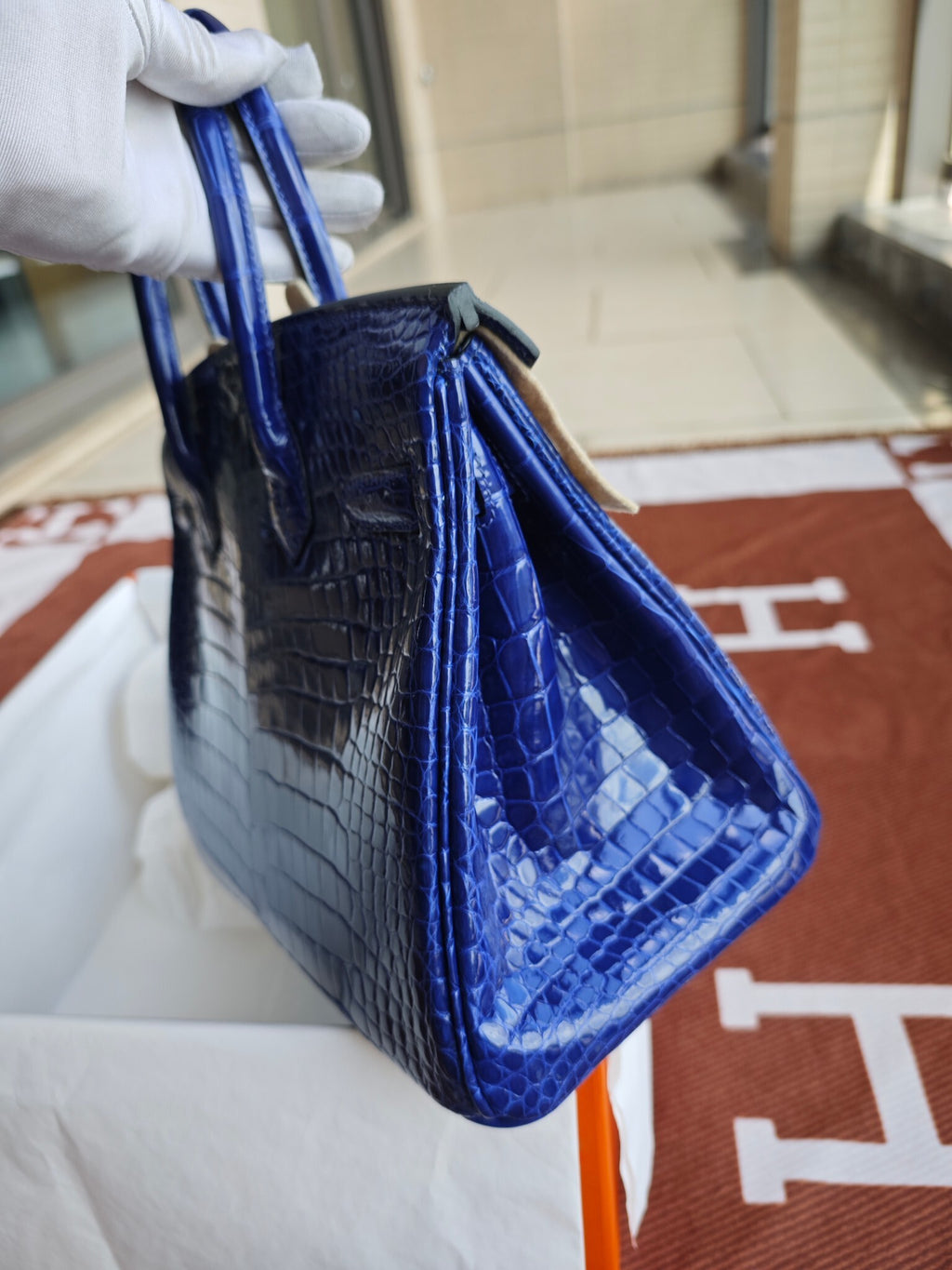H BIRKIN 30 CROC
