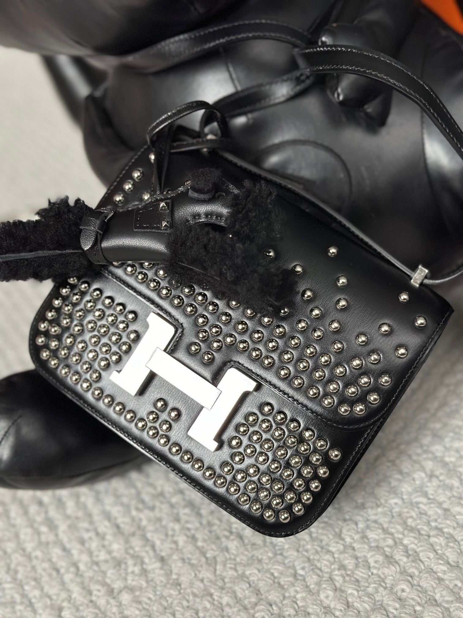 H CONSTANCE MINI STUDDED