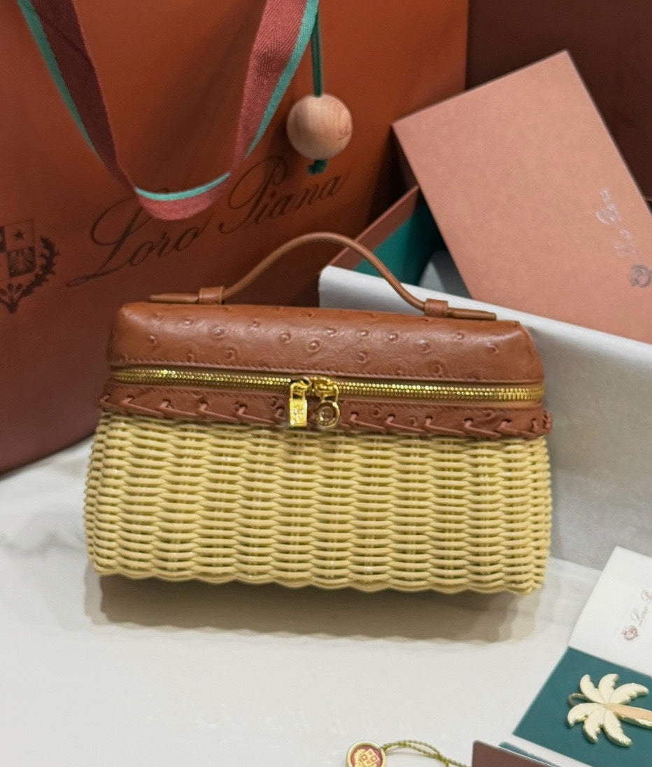 LP EXTRA POCKET L19 OSTRICH WICKER