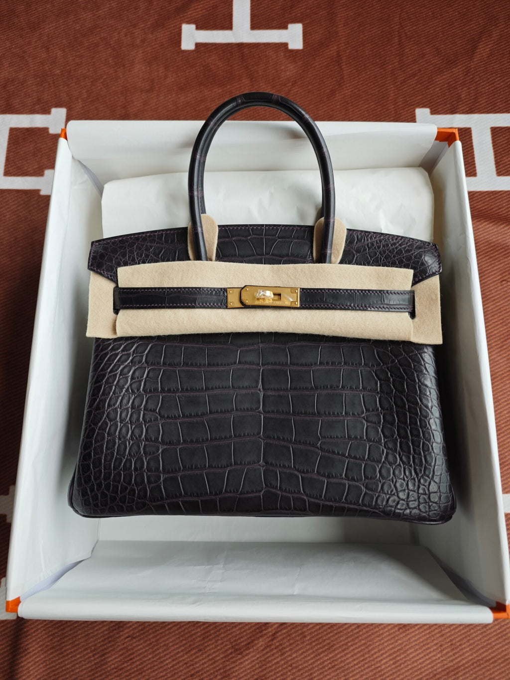 H BIRKIN 30 CROC