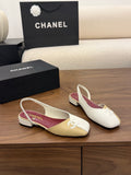 CC SLINGBACK FLATS BICOLOR
