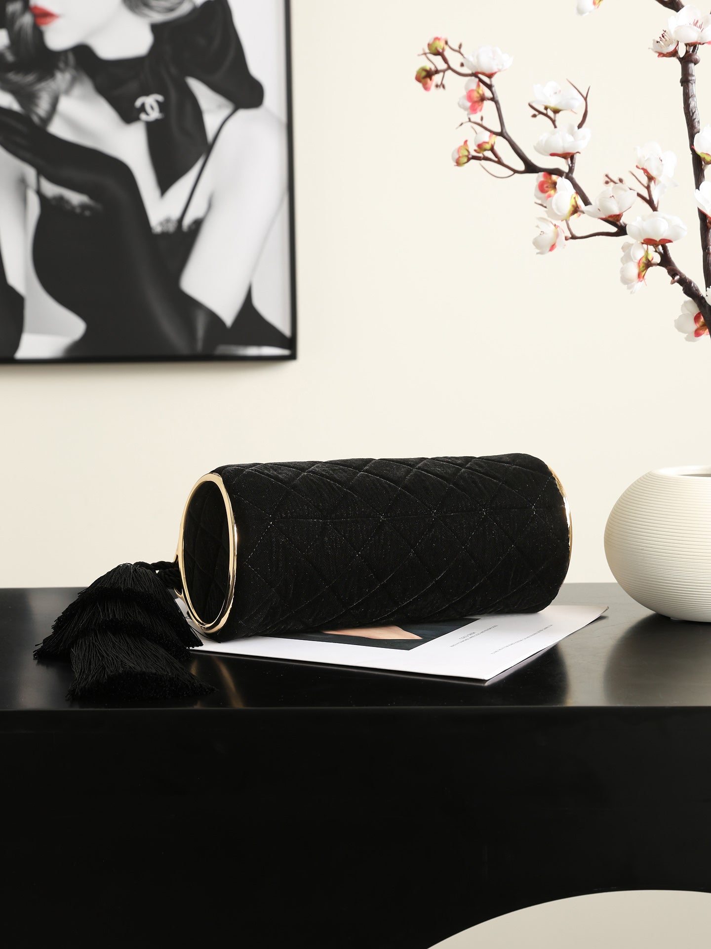CC CRUISE 26 VELVET EVENING BAG