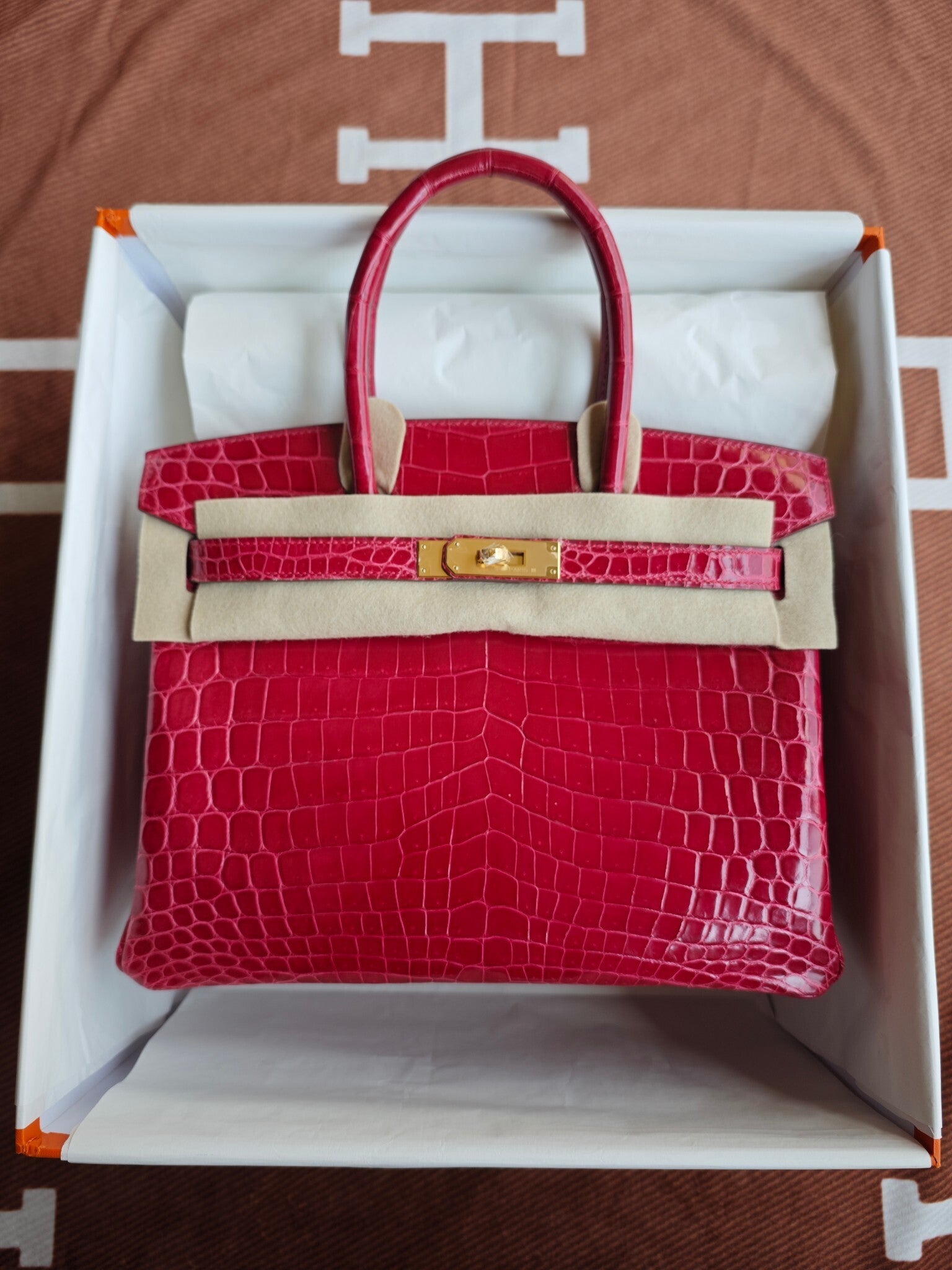 H BIRKIN 30 CROC