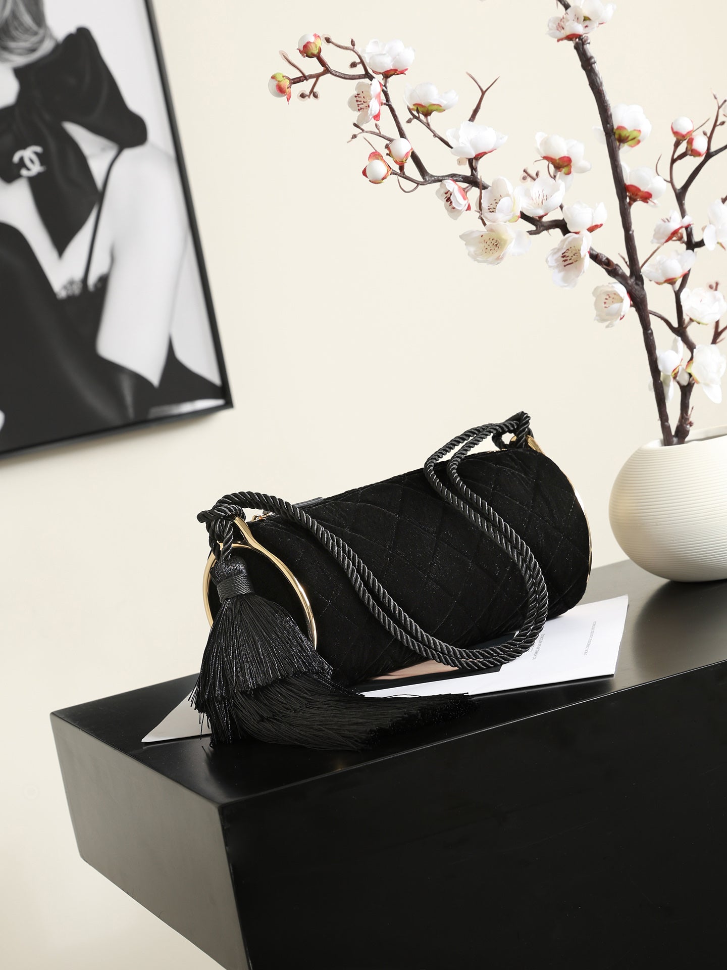 CC CRUISE 26 VELVET EVENING BAG