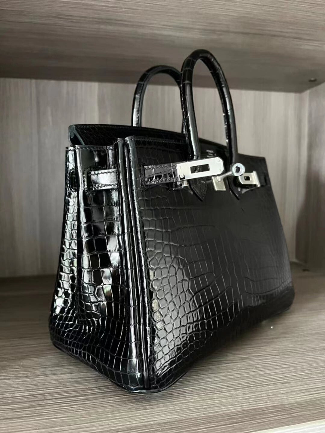 H BIRKIN CROC 35