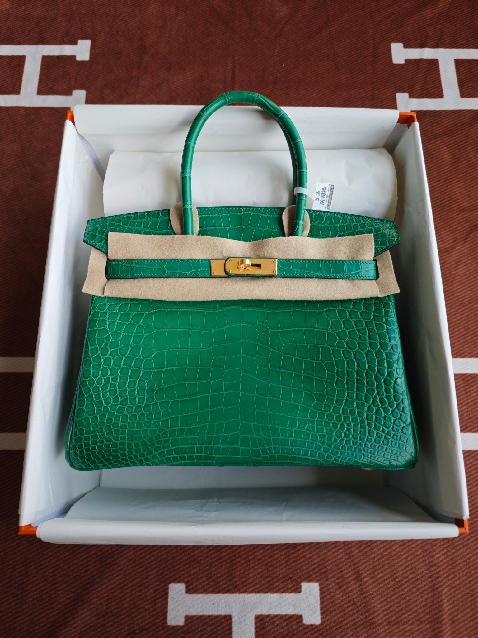 H BIRKIN 30 CROC