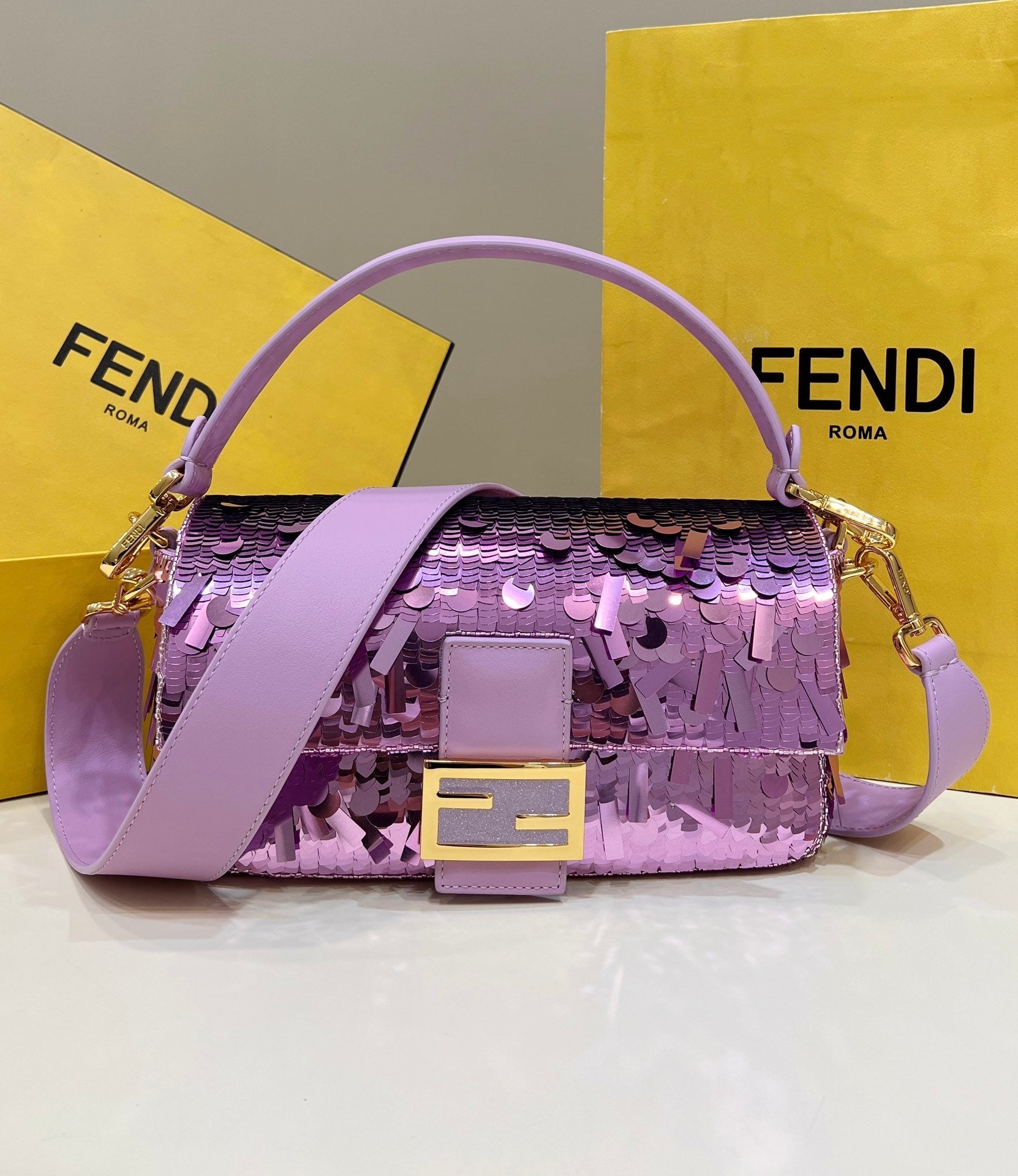 FF SEQUIN BAGUETTE