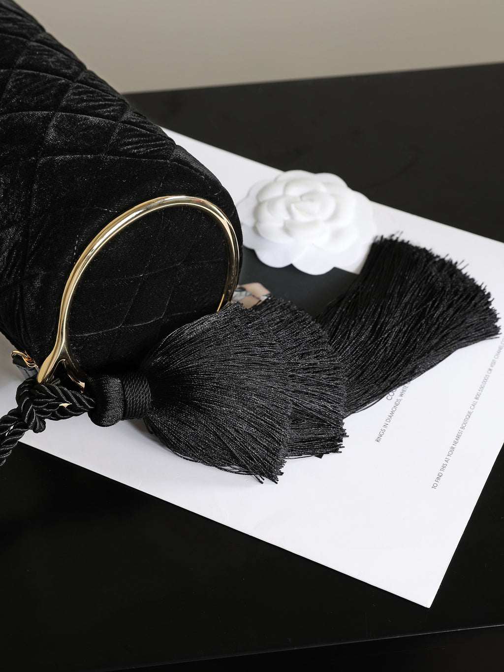 CC CRUISE 26 VELVET EVENING BAG
