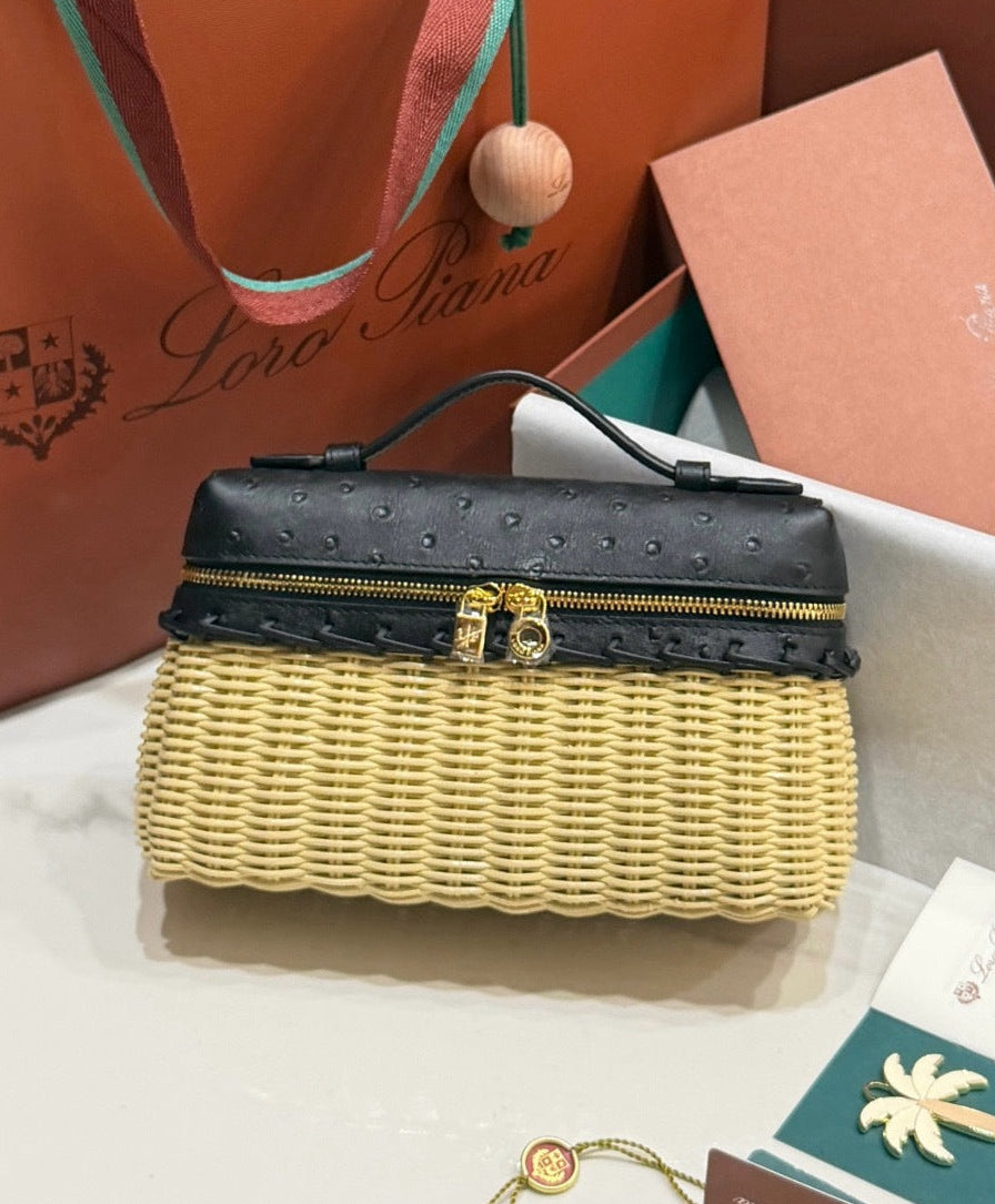 LP EXTRA POCKET L19 OSTRICH WICKER